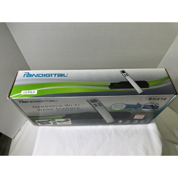 Pandigital Handheld Wi-Fi Wand Scanner S8X1103 Feeder Dock Leopard OCR Software - Picture 2 of 16